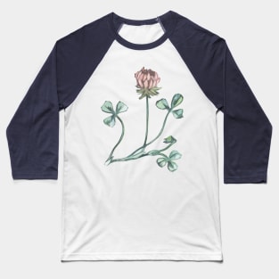 Callistri- Elegant Clover Cutout Baseball T-Shirt